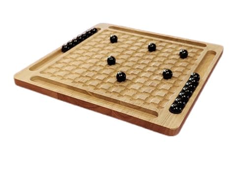 SOTAVENTO Wooden Magnetic Chess Game- Magnet Game for Children Ages 9 and Up- Didactic Games to Develop The Mind- Multiplayer Magnet Board Game to Play as a Family, Pine Tree, JJ-JM-WD-001