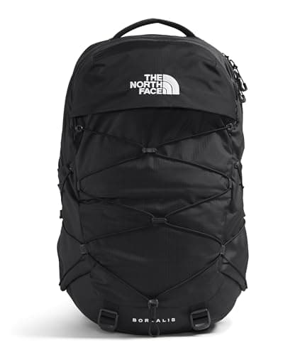 The North Face Borealis Commuter Laptop Backpack | Water Repellent Finish, 16" Laptop Sleeve, Large Main Compartment for Everyday Carry, TNF Black/TNF Black-NPF, One Size