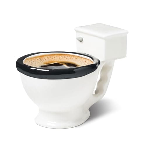 BigMouth Inc The Original Toilet Mug - Funny Coffee Cup - 12 Oz