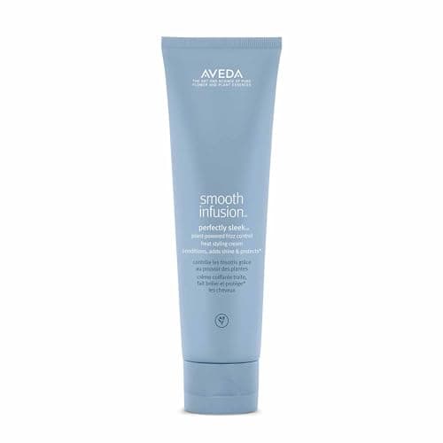 Aveda Smooth Infusion Perfectly Sleek | Heat-Activated Styling Cream | Curly & Coily Hair | Protects Against Frizz, Humidity & Heat | Silicone Free | 97% Naturally Derived*, 5 Fl Oz