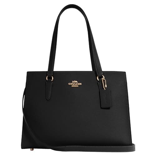 COACH Tatum Carryall, Black True Red