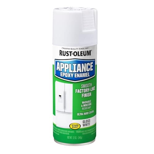 Rust-Oleum 7881830 Specialty Appliance Epoxy Spray Paint, 12 oz, White