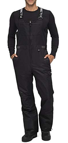 Arctix Men's Avalanche Athletic Fit Insulated Bib Overalls, Black, X-Large/32" Inseam