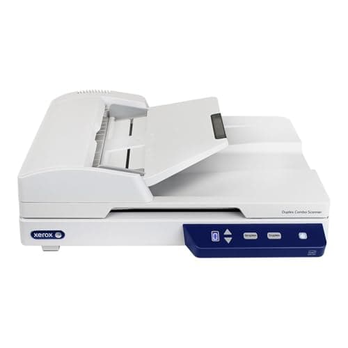 Xerox XD-COMBO Duplex Combo Flatbed Document Scanner for PC and Mac, Automatic Document Feeder (ADF)