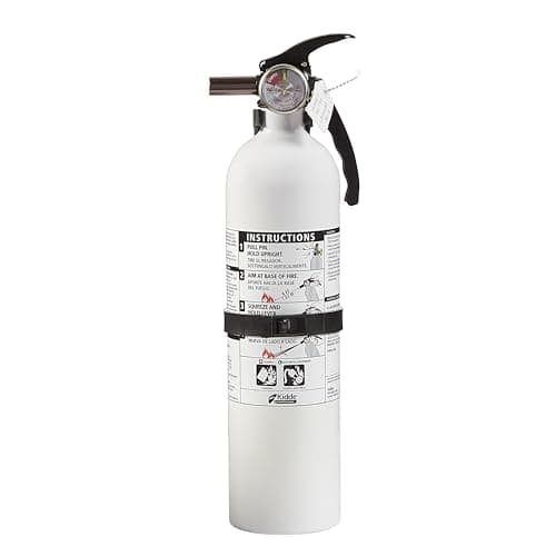 Kidde Auto Fire Extinguisher for Car & Truck, 10-B:C, 4 Lbs., Dry Chemical Extinguisher, Strap Bracket (Included)