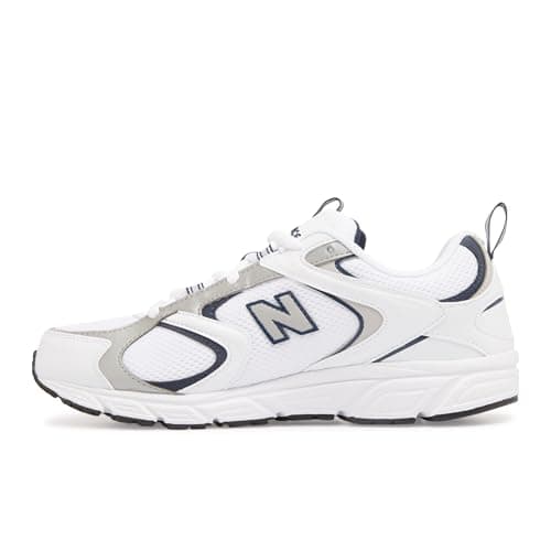 New Balance Men's 408 V1 Sneaker, Nb White/Natural Indigo, 9 M