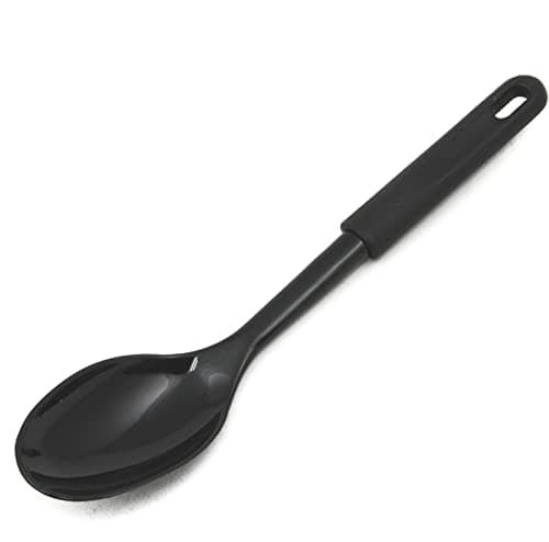 Chef Craft Basic Nylon Basting Spoon, 11.5 inch, Black