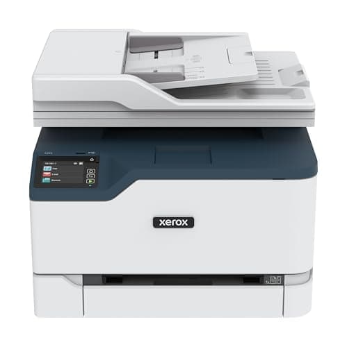 Xerox C235dni Wireless Printer - A4 22ppm Color Laser All in One Multifunction Printer with Automatic 2-Sided Printing, Home, Office or Small Business Use - Copy/Print/Scan/Fax - Color Touchscreen