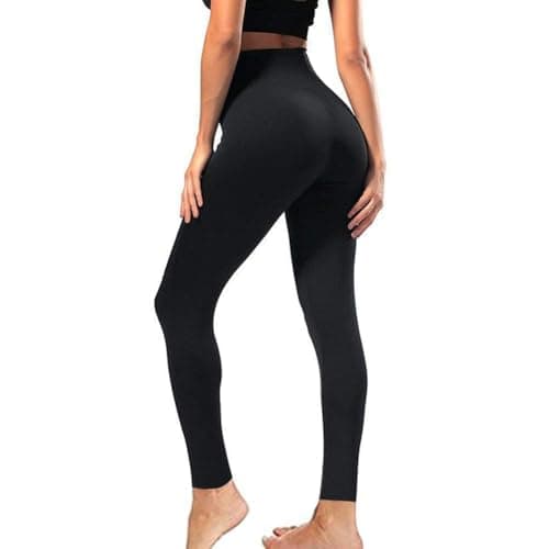 High Waisted Leggings for Women - Soft Athletic Tummy Control Yoga Pants for Cycling Dance Tights