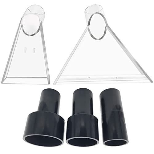 TunaMax Universal Work with All Vacs with 2-1/2" & 1-7/8" &1-1/4" Three Adapters Extractor Attachment for Upholstery & Carpet Cleaning & Auto Detailing
