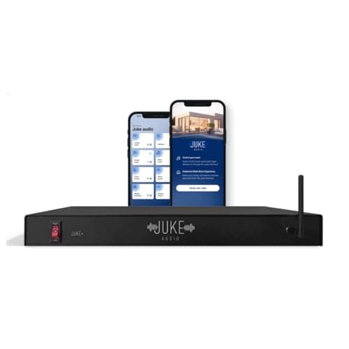 Juke+ | 6 Zone Audio Amplifier | 100 Watts per Channel | Multi-Room Audio System | Airplay 2, Spotify Connect, Built-in Streaming