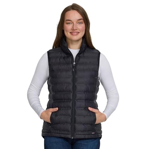 Gerry Puffer Vest Women - Lightweight Quilted Sleeveless Puffy Jacket for Winter and Fall, Warm and Cute Outerwear