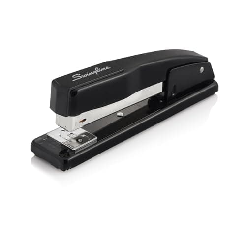 Swingline Commercial Stapler, 20 Sheet Capacity, Jam Free, Metal, Black (44401)