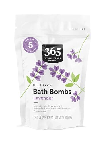 365 By Whole Foods Market, Lavender Bath Bombs, 5 Count