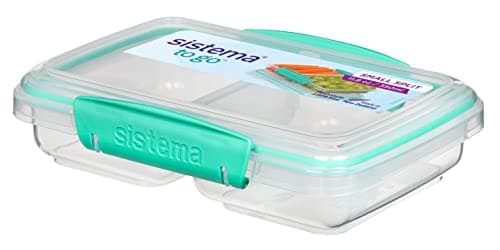 Sistema 11.8 Ounce Small Split Storage Container (Colors may vary)