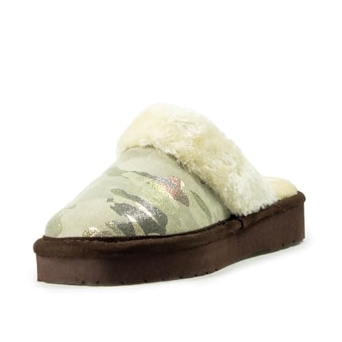 ARIAT Womens Jackie Square Toe Exotic Platform Camo 9 Medium