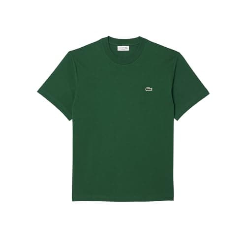 Lacoste Men's Classic Fit Cotton Jersey T-Shirt, Green, Large