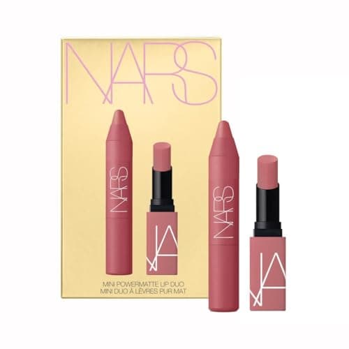 NARS Mini Powermatte Lip Duo Set, Dolce Vita and American Woman, 2 Pieces