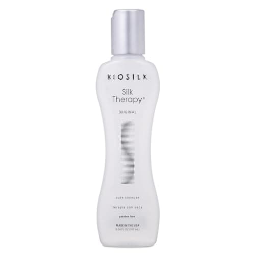 BioSilk Silk Therapy Original, Reconstructing Treatment For Adding Shine & Helping Prevent Split Ends, Sulfate, Paraben, & Cruelty-Free, 5.64 Oz