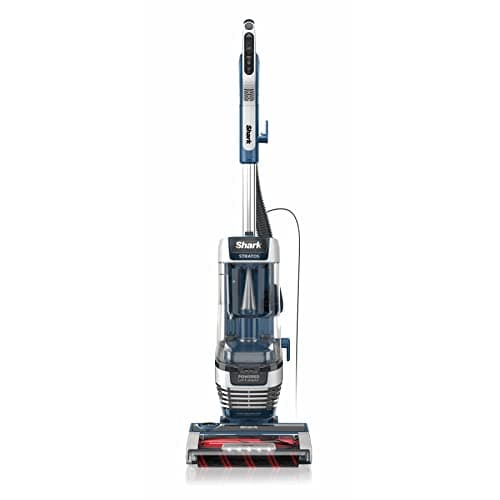 Shark AZ3002 Stratos Upright Vacuum with DuoClean PowerFins, HairPro, Powered Lift-Away, Self-Cleaning Brushroll, & Odor Neutralizer Technology, Navy