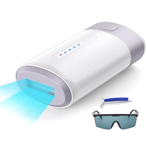 Laser Hair Removal for Women Men Permanent IPL Hair Removal Device for Home Use Hair Removal Machine with 5 Levels Mini Painless Use for Body & Face, Corded