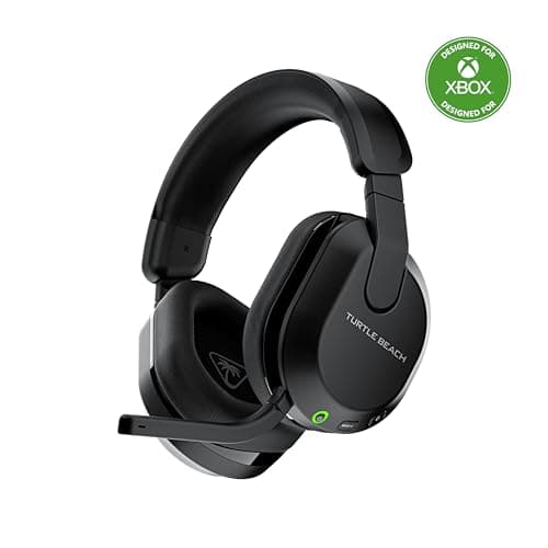 Turtle Beach Stealth 600 Wireless Multiplatform Amplified Gaming Headset for Xbox Series X|S, Xbox One, PC, PS5, PS4, & Mobile – Bluetooth, 80-Hr Battery, Noise-Cancelling Mic – Black