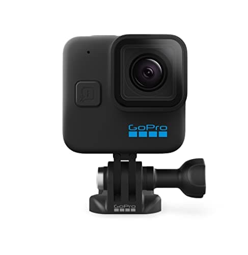 GoPro HERO11 Black Mini - Compact Waterproof Action Camera with 5.3K60 Ultra HD Video, 24.7MP Frame Grabs, 1/1.9" Image Sensor, Live Streaming, Stabilization