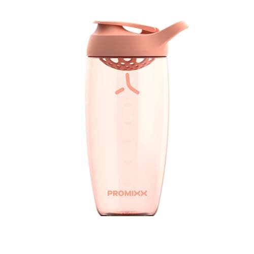 Promixx Pursuit Protein Shaker Bottle (24 oz) – Silent No-Ball Mixer, Leak-Proof Lid, BPA/BPS & Phthalate-Free ECOZEN – Easy-Clean Shaker Cup for Protein Shakes, Pre & Post-Workout Smoothies