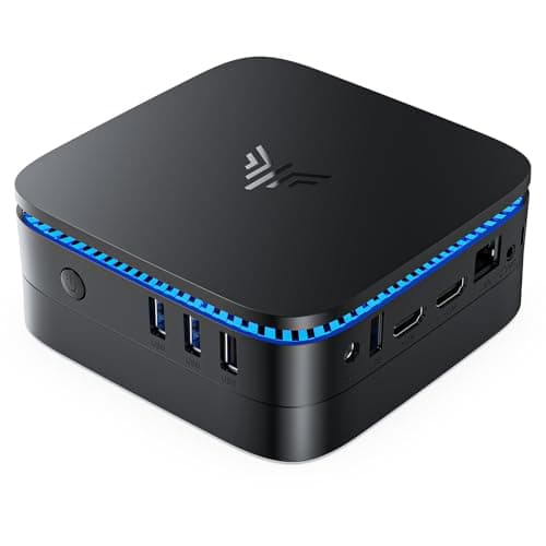 KAMRUI Mini PC Computers, AK1 PRO 12GB RAM 256GB SSD Mini Desktop Computer Intel Celeron N5105 CPU, 4 Core Micro PC Computer, Desktop PC 4K, Support 2.5’’ SSD, 2.4G/ 5.0G WiFi, Gigabit Ethernet, HTPC