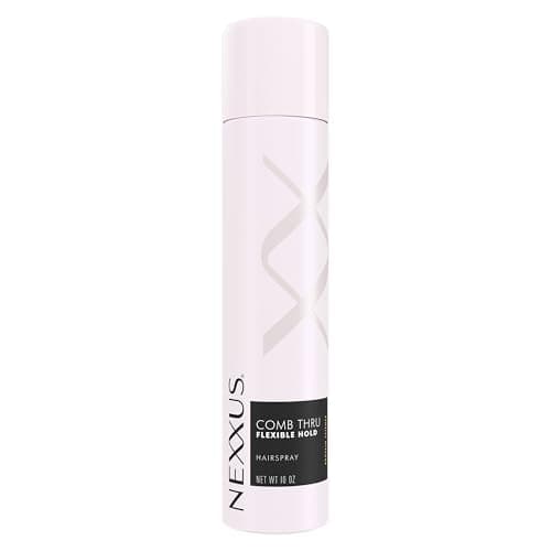 Nexxus Flexible Hold Hairspray Comb Thru for a Lightweight, Brushable Hold, with StyleProtect Technology 10 oz