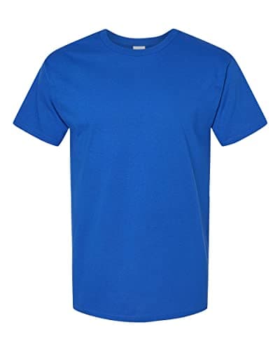 Hanes Mens Essential-T T-Shirt, XL, Athletic Royal