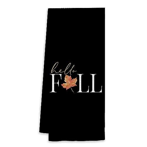 Voatok Fall Hand Towels, Fall Bathroom Hand Towels, Fall Decorations for Home, Fall Kitchen Towels, Fall Hand Towels for Bathroom Kitchen, Fall Dish Towels, Fall Bathroom Kitchen Decor