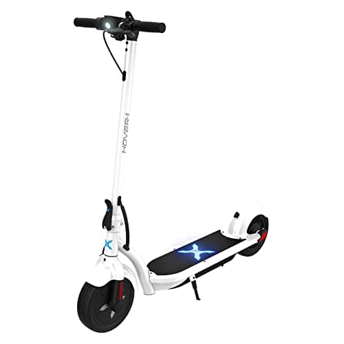 Hover-1 Alpha Foldable Electric Scooter with 450W Brushless Motor, 18 mph Max Speed, 10” Air-Filled Tires and 12 Mile Range