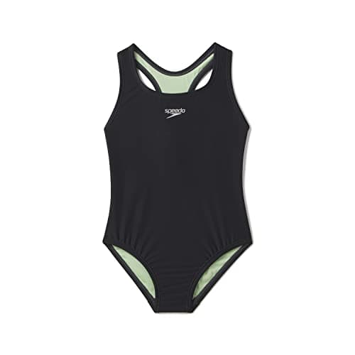 Speedo Girl's Swimsuit One Piece Closed Racerback