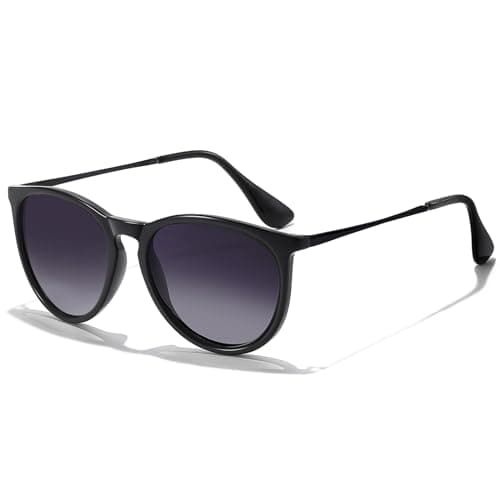 CHBP Polarized Sunglasses for Women Men - Trendy 2025 Vintage Classic Retro Round Mirrored Lens Designer Style