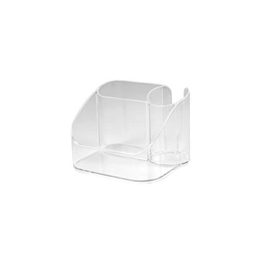 Spectrum Diversified 02650 Contour Countertop Hair Care Caddy, Clear