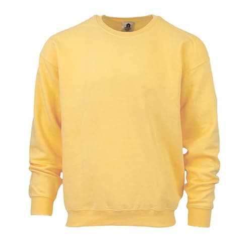 Homespun Ultra Soft Crewneck Sweatshirt (Large, Butter)