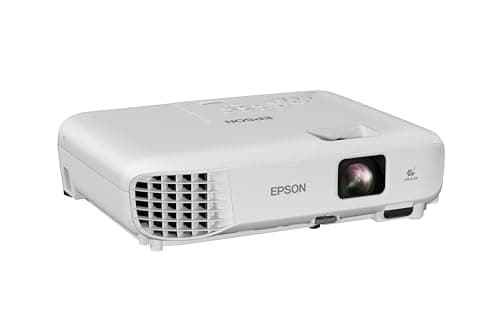 Epson EX3290 3-Chip 3LCD WXGA Projector, 4,000 Lumens High Color Brightness, 4,000 Lumens White Brightness, 2x HDMI, Built-in Speaker