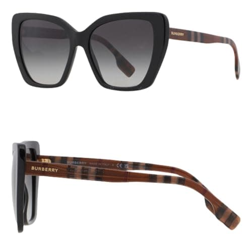 BURBERRY MERYL BE4393 Cat eye Shape Acetate Sunglasses with Luxury Eyewear Kit