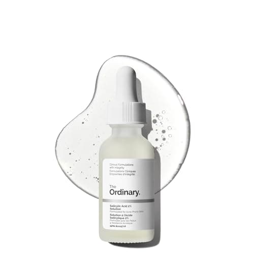 The Ordinary Salicylic Acid 2% Solution, Acne-Fighting Serum for Blemish-Prone Skin, 1 Fl Oz
