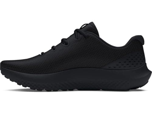 Under Armour Men's Charged Surge 4, (002) Black/Black/Black, 10.5, US