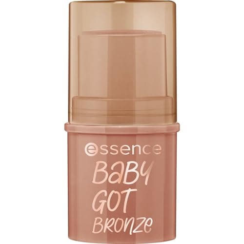 essence | Baby Got Bronze | Cream Bronzer Stick Easy to Apply & Blend | Vegan & Cruelty Free | Free From Gluten, Parabens, Preservatives, & Microplastic Particles (10 | Cinnamon Spice)