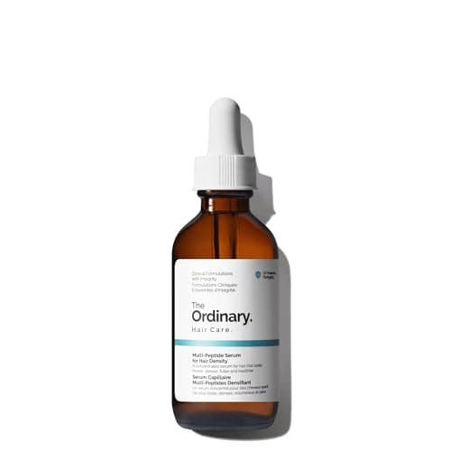 The Ordinary Multi-Peptide Serum for Hair Density, Peptide-Powered Formula for Thicker, Fuller Looking Hair, 2 Fl Oz