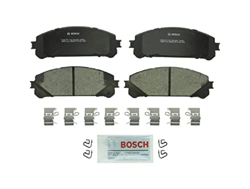 BOSCH BC1324 QuietCast Premium Ceramic Disc Brake Pad Set - Compatible with Select Lexus NX200t, NX250, NX300h, NX350/350h, RX350, RX450h; Toyota Camry, Highlander, RAV4 Prime, Sienna + More; FRONT