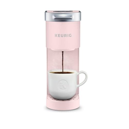 Keurig K-Mini Single Serve K-Cup Pod Coffee Maker, 6 to 12oz Brew size, with Cord Storage, Perfect for Small Spaces, Dusty Rose