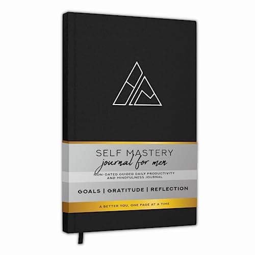 Self-Mastery Journal for Men - Gratitude Journal – 5 Minute Journal - Reflection Manifestation Journal for Mindfulness – Self Care Journal – Goal/Guided Gratitude Journal for Women & Men