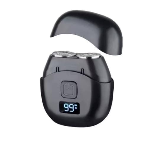 Small Electric Razor for Men - Mini Portable Shaver for Face, Rechargeable Waterproof Dual-Head Travel Electric Razor, Mens Shaver & Precision Beard Trimmer, Mini Razors for Shaving