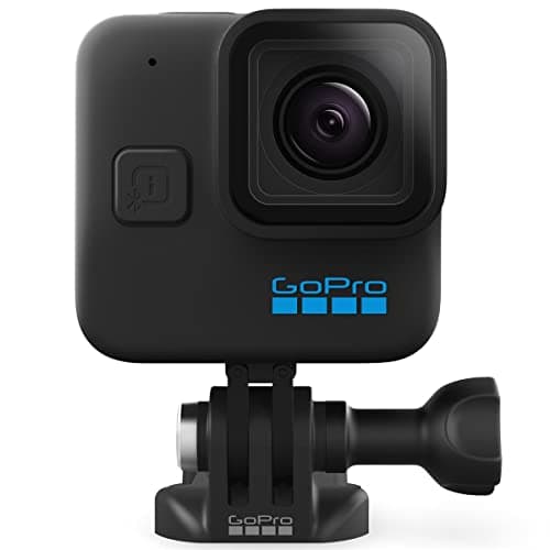 GoPro HERO11 Black Mini - Compact Waterproof Action Camera with 5.3K60 Ultra HD Video, 24.7MP Frame Grabs, 1/1.9" Image Sensor, Live Streaming, Stabilization