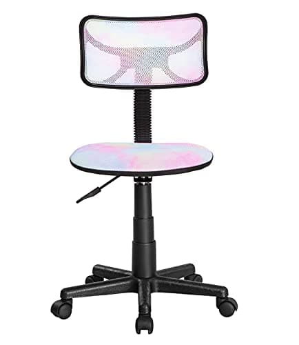 Urban Lifestyle Rainbow Tiedye Desk Chair 21D x 21W x 33H in