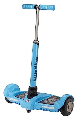 Little Tikes Lean to Turn Hoverboard with Rechargeable Battery, Adjustable Handlebar, Durable Wheels, for Kids, Children, Toddlers, Girls, Boys, Ages 3+ Years